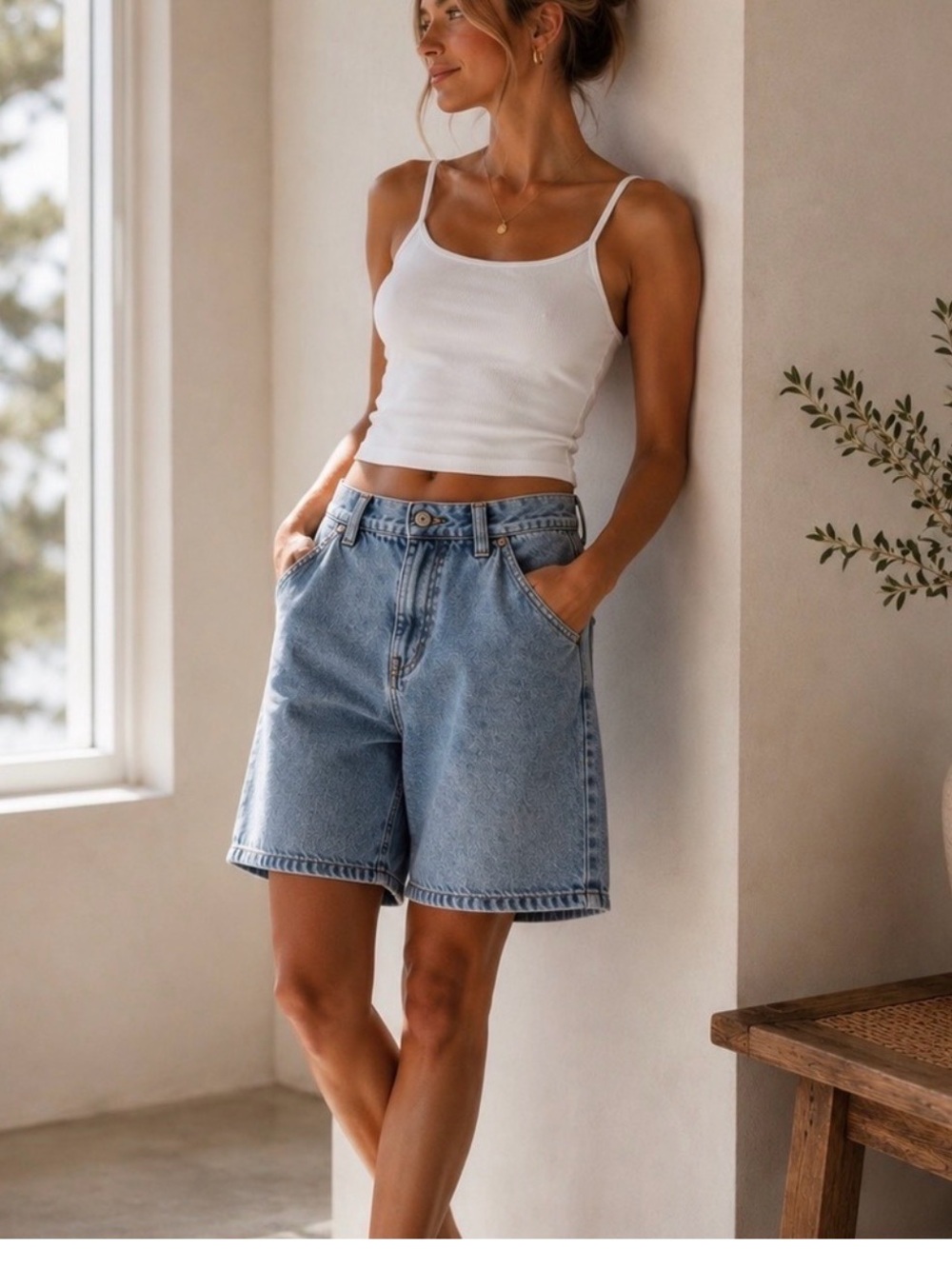 NEW We The Free Montana denim Shorts sz 27 free people